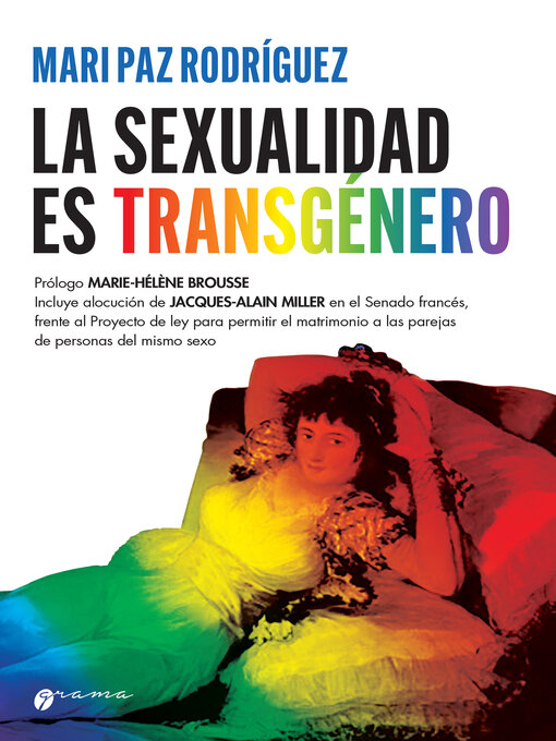 Title details for La sexualidad es transgénero by Mari Paz Rodríguez - Wait list